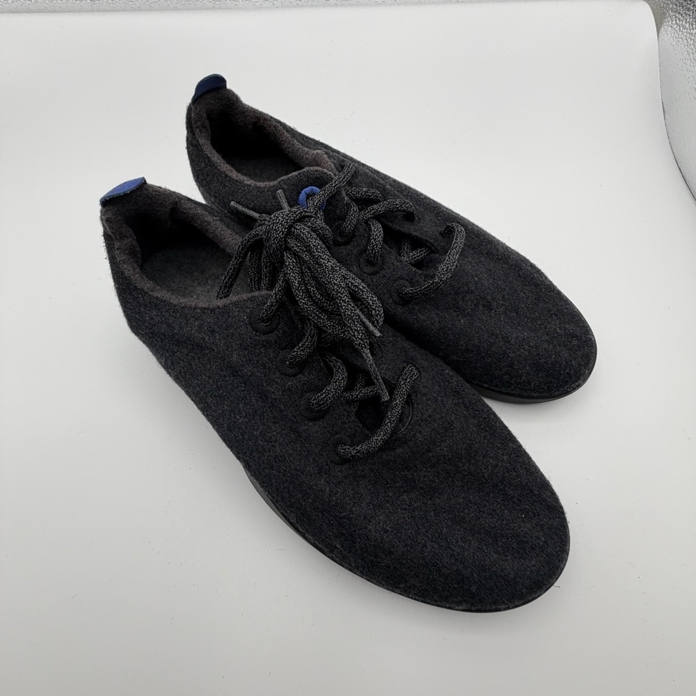 Allbirds Wool Runners Women’s 9 Gray/Black Wool Athletic Shoes EUC MSRP $100